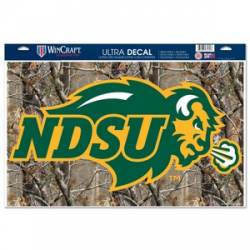 North Dakota State University Bison Camouflage - 11x17 Ultra Decal