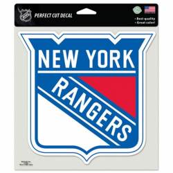 New York Rangers - 8x8 Full Color Die Cut Decal