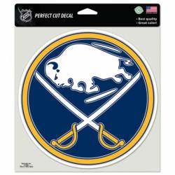 Buffalo Sabres - 8x8 Full Color Die Cut Decal