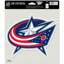 Columbus Blue Jackets - 8x8 Full Color Die Cut Decal