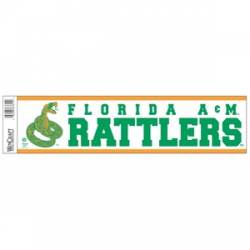 Florida A&M University Rattlers - 3x12 Bumper Sticker Strip