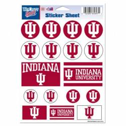 Indiana University Hoosiers - 5x7 Sticker Sheet