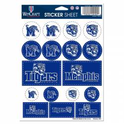 University Of Memphis Tigers 2021 Logo - 5x7 Sticker Sheet