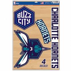 Charlotte Hornets - Set of 4 Ultra Decals