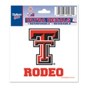 Texas Tech University Red Raiders Rodeo - 3x4 Ultra Decal