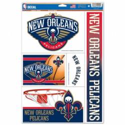 New Orleans Pelicans - Set of 5 Ultra Decals