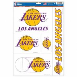 Los Angeles Lakers - Set of 5 Ultra Decals