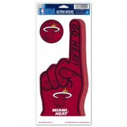 Miami Heat - Finger Ultra Decal 2 Pack