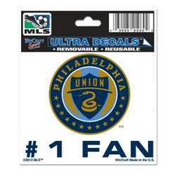 Philadelphia Union #1 Fan - 3x4 Ultra Decal