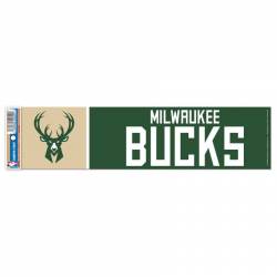 Milwaukee Bucks - 3x12 Bumper Sticker Strip