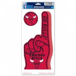 Chicago Bulls - Finger Ultra Decal 2 Pack