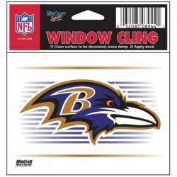 Baltimore Ravens - 3x3 Static Window Cling