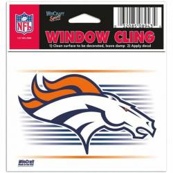 Denver Broncos - 3x3 Static Window Cling
