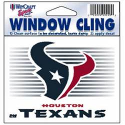 Houston Texans - 3x3 Static Window Cling