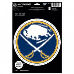 Buffalo Sabres Logo - 6x6 Die Cut Magnet