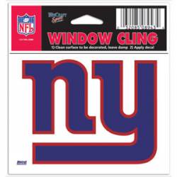 New York Giants - 3x3 Static Window Cling