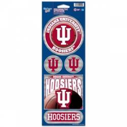 Indiana University Hoosiers Basketball - Prismatic Decal Set
