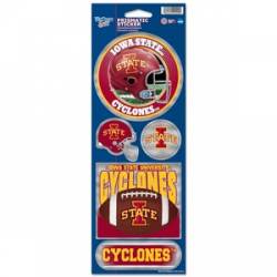 Iowa State University Cyclones Football - Prismatic Decal Set