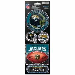 Jacksonville Jaguars - Set of 5 Prismatic Decal Sheet