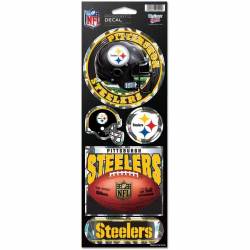 Pittsburgh Steelers - Set of 5 Prismatic Decal Sheet