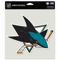 San Jose Sharks - 8x8 Full Color Die Cut Decal
