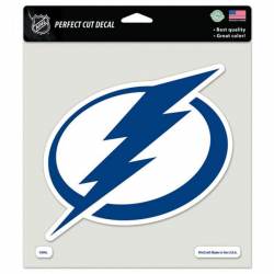 Tampa Bay Lightning - 8x8 Full Color Die Cut Decal