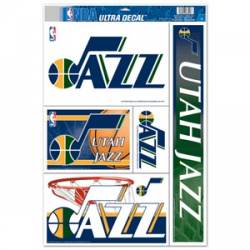 Utah Jazz - Set of 5 Ultra Decals
