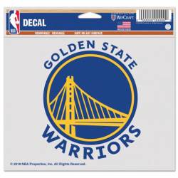 Golden State Warriors - 5x6 Ultra Decal