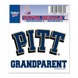 University Of Pittsburgh Panthers Grandparent - 3x4 Ultra Decal