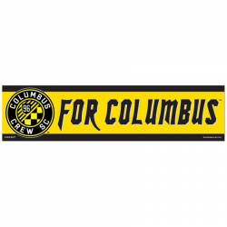 Columbus Crew For Columbus - 3x12 Bumper Sticker Strip