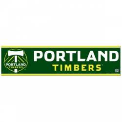 Portland Timbers - 3x12 Bumper Sticker Strip