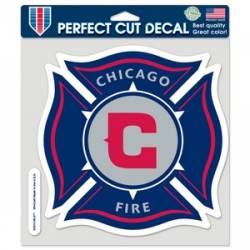 Chicago Fire - 8x8 Full Color Die Cut Decal