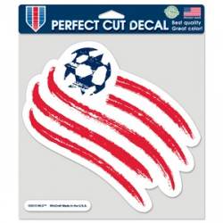 New England Revolution - 8x8 Full Color Die Cut Decal