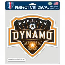 Houston Dynamo - 8x8 Full Color Die Cut Decal