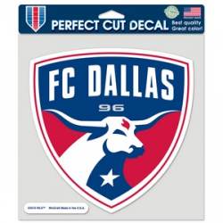 FC Dallas - 8x8 Full Color Die Cut Decal