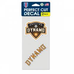 Houston Dynamo - Set of Two 4x4 Die Cut Decals