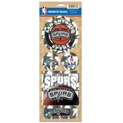 San Antonio Spurs - Set Of 5 Prismatic Sticker Sheet