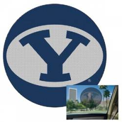 Brigham Young University Cougars BYU - Perforated Shade Decal