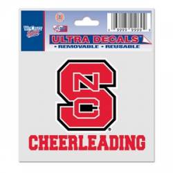 North Carolina State University Wolfpack Cheerleading - 3x4 Ultra Decal
