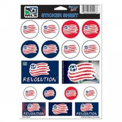 New England Revolution - 5x7 Sticker Sheet