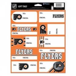 Philadelphia Flyers - Sheet of 10 Gift Tag Labels