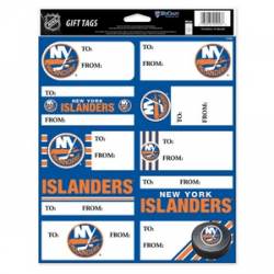 New York Islanders - Sheet of 10 Gift Tag Labels