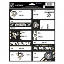 Pittsburgh Penguins - Sheet of 10 Gift Tag Labels