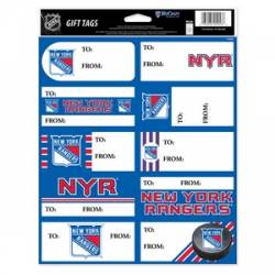 New York Rangers - Sheet of 10 Gift Tag Labels