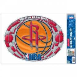 Houston Rockets - Stained Glass 11x17 Ultra Decal