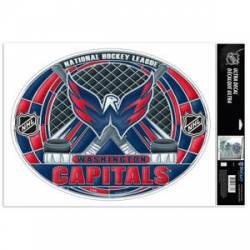 Washington Capitals - Stained Glass 11x17 Ultra Decal
