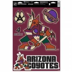 Arizona Coyotes 2022 Logo - Set of 4 Ultra Decals