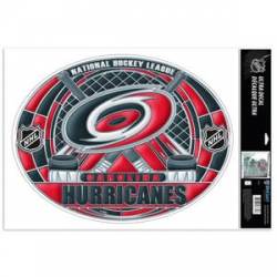 Carolina Hurricanes - Stained Glass 11x17 Ultra Decal