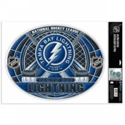 Tampa Bay Lightning - Stained Glass 11x17 Ultra Decal