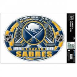 Buffalo Sabres - Stained Glass 11x17 Ultra Decal